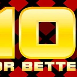 10s or Better online game logo by 1x2gaming on huikeecasinos.com