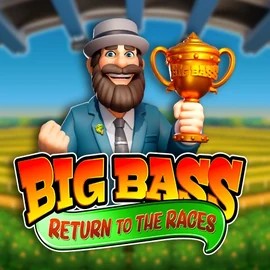 Big Bass Return to the Races slot icon by Pragmatic Play, available at Huikee Casino