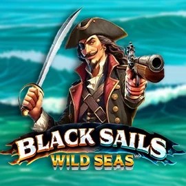Slots logo of Black Sails Wild Seas from Infinity Dragon Studios at Huikee Casino