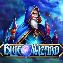 Try Blue Wizard slot by Quickspin on huikeecasinos.com – logo image