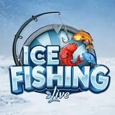 Live Casino logo of Ice Fishing Live from Evolution at Huikee Casino