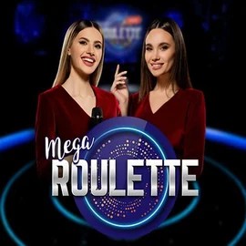 Mega Roulette game by Pragmatic Play – logo hosted on Huikee Casino