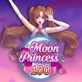 Logo of Moon Princess 100 from Play'n GO at Huikee Casino
