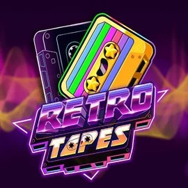 Logo of Retro Tapes from Push Gaming at Huikee Casino
