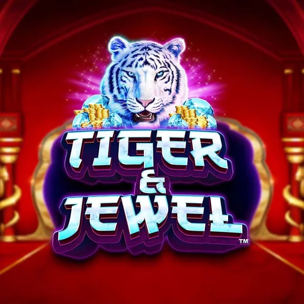 Slots logo of Tiger and Jewel from Greentube at Huikee Casino
