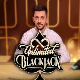 Logo of Unlimited Blackjack from Ezugi at Huikee Casino